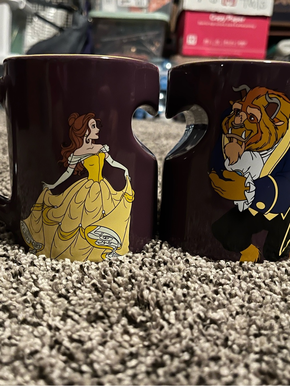 Disney Beauty and the Beast mug set